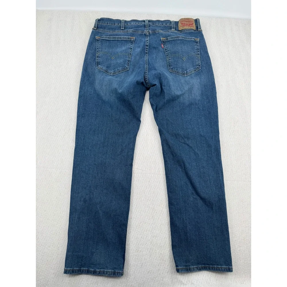 Levis 559 Relaxed Straight Fit Jeans Mens 38x30 Blue Denim Workwear Baggy